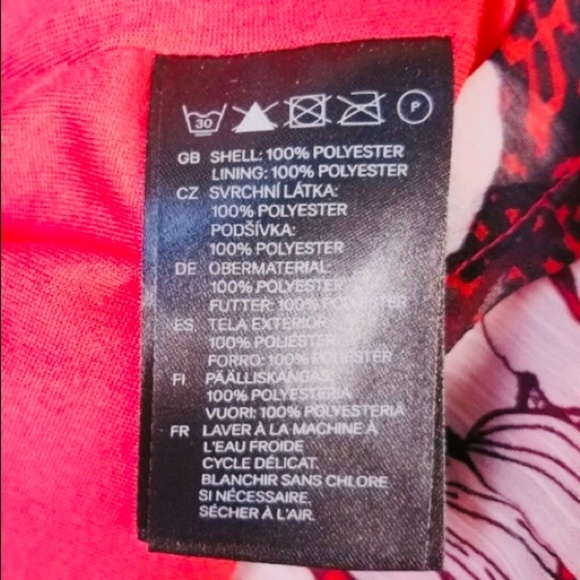 H&M Red Poppy Floral Summer Dress - Picture 6 of 11